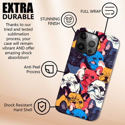 Pop Art French Bulldog Tough Case