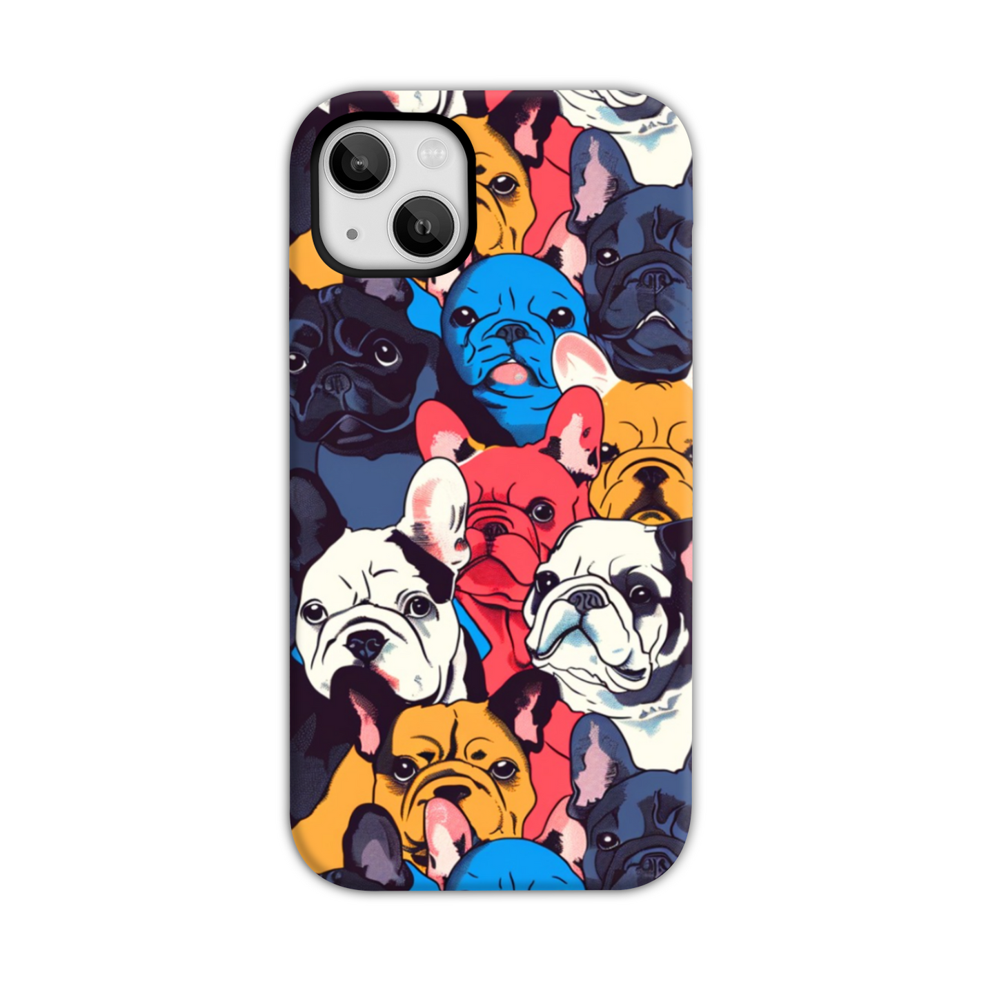 Pop Art French Bulldog Tough Case