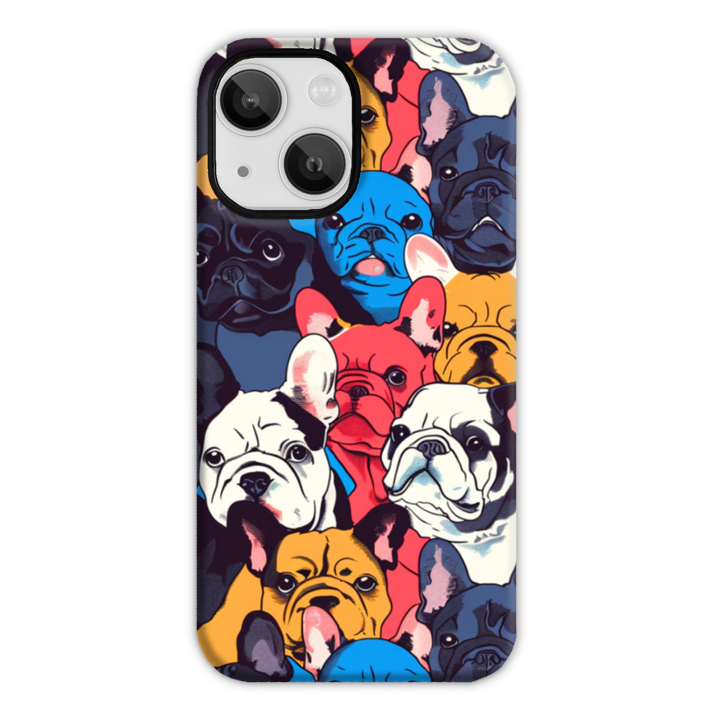 Pop Art French Bulldog Tough Case