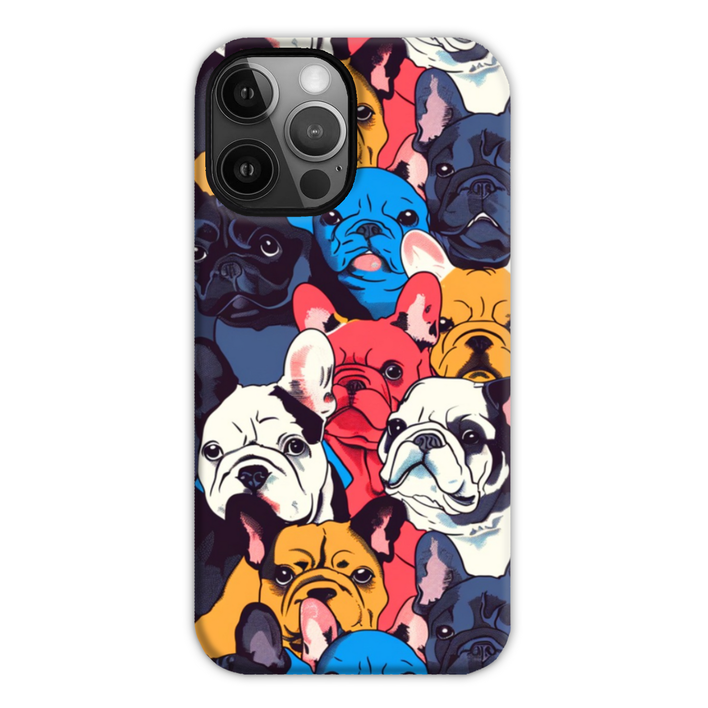 Pop Art French Bulldog Tough Case