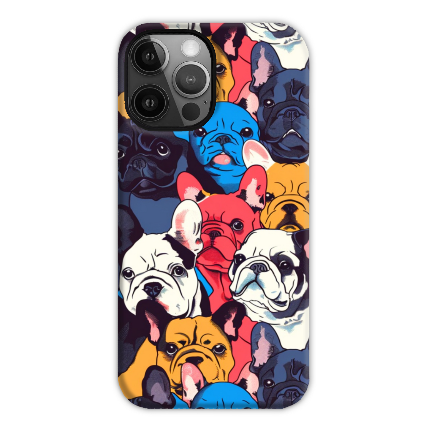 Pop Art French Bulldog Tough Case