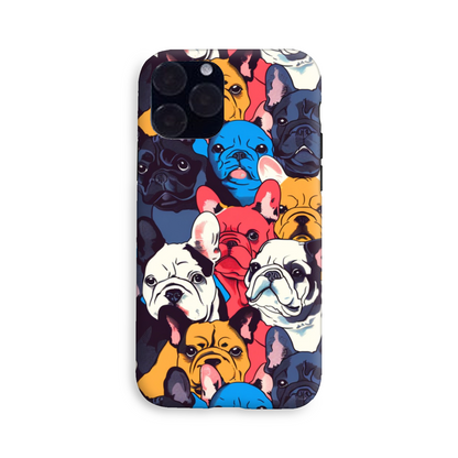 Pop Art French Bulldog Tough Case