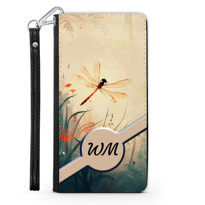 Dragonfly Wallet Phone Case 002