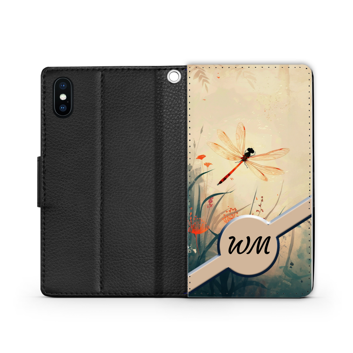 Dragonfly Wallet Phone Case 002