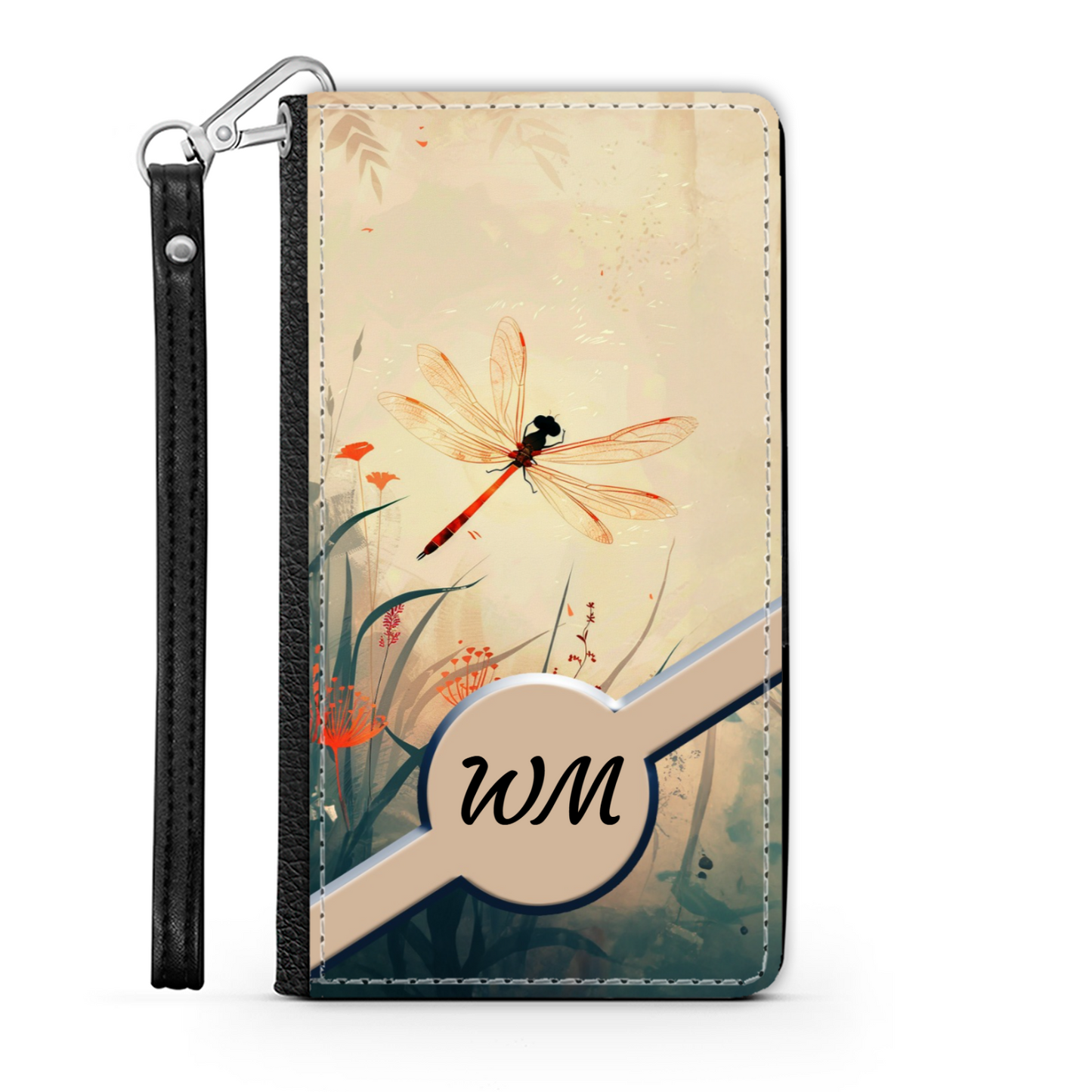 Dragonfly Wallet Phone Case 002