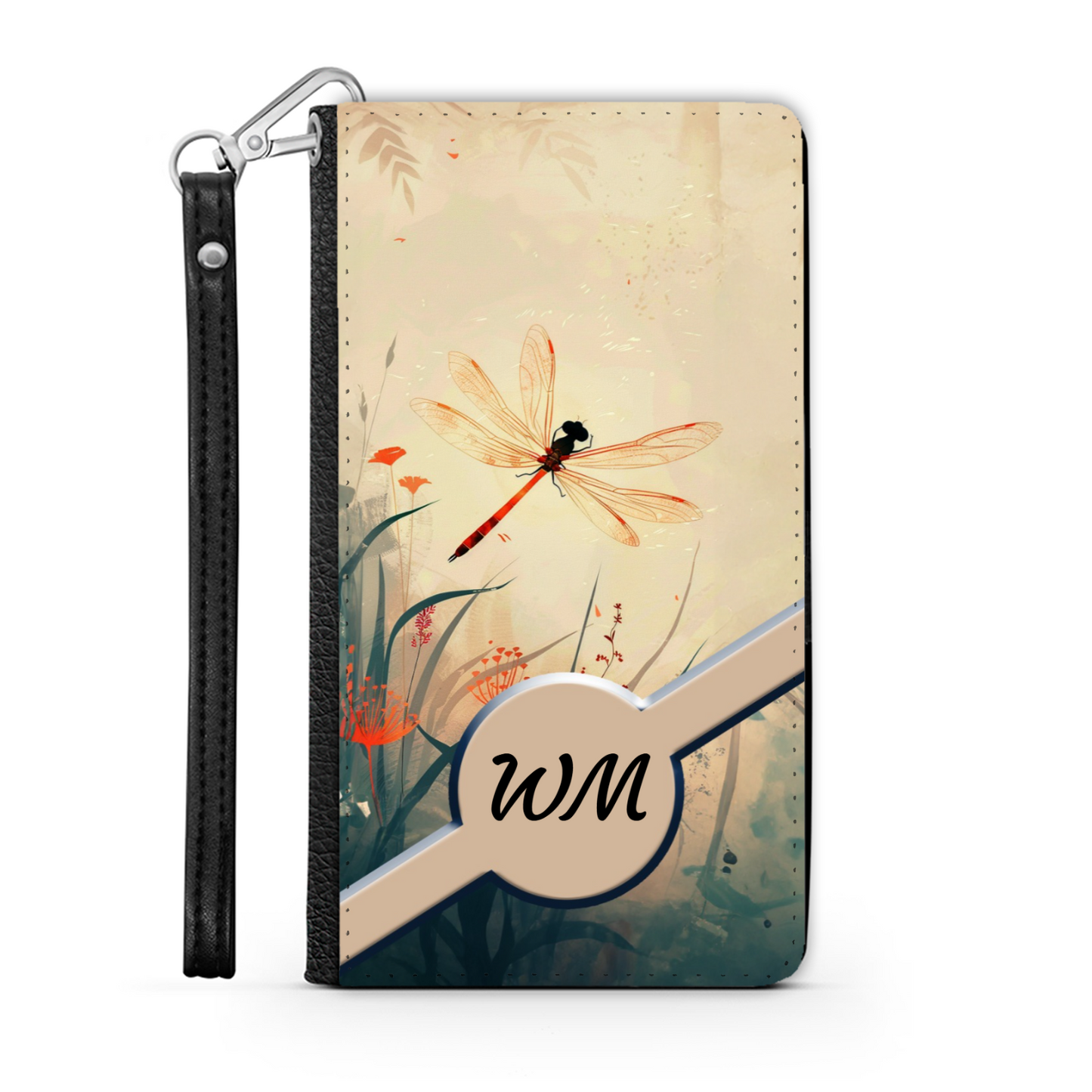 Dragonfly Wallet Phone Case 002