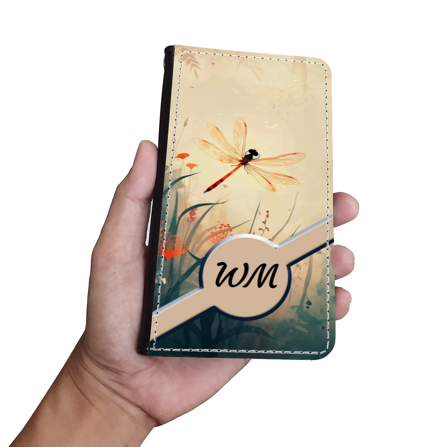 Dragonfly Wallet Phone Case 002