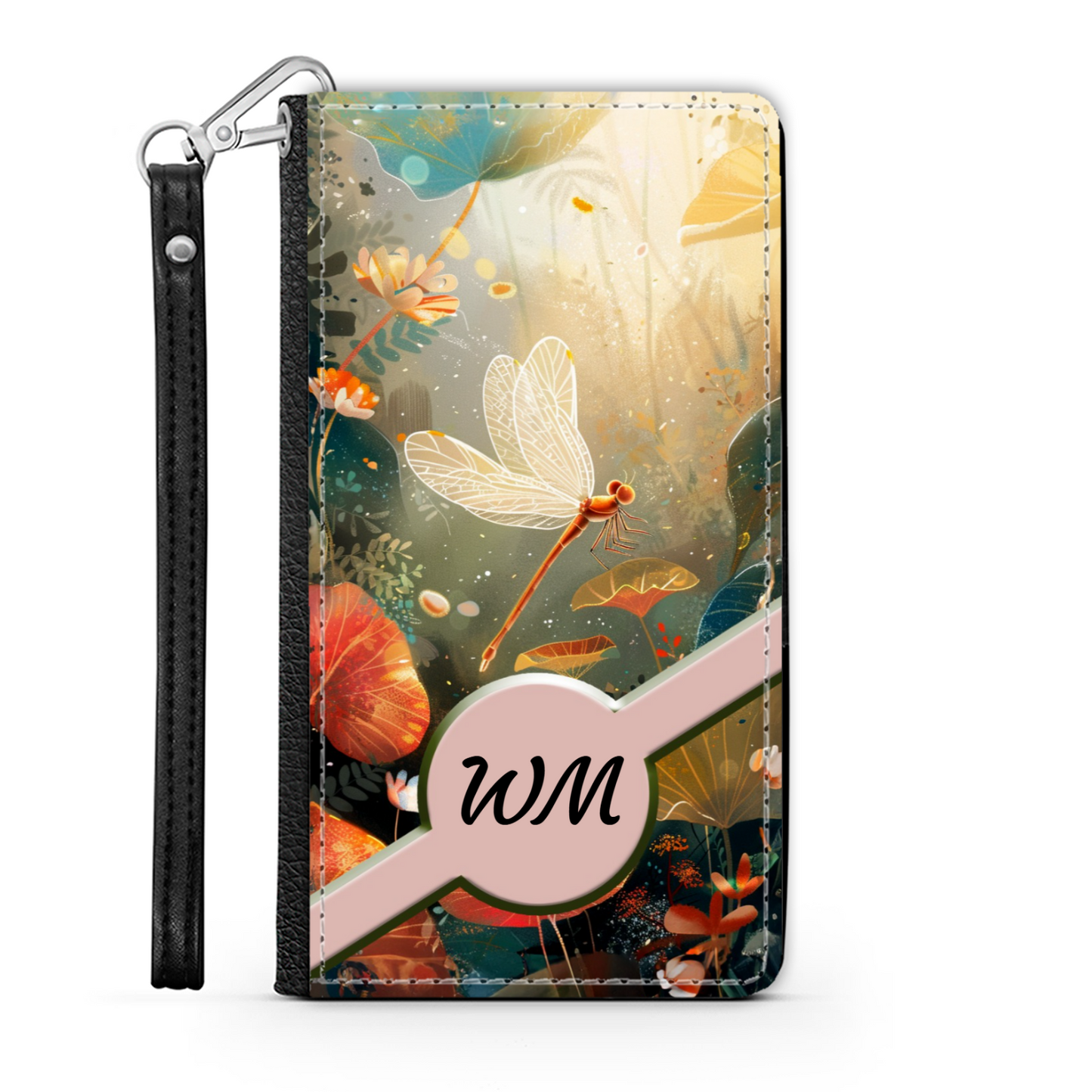 Dragonfly Wallet Phone Case 003