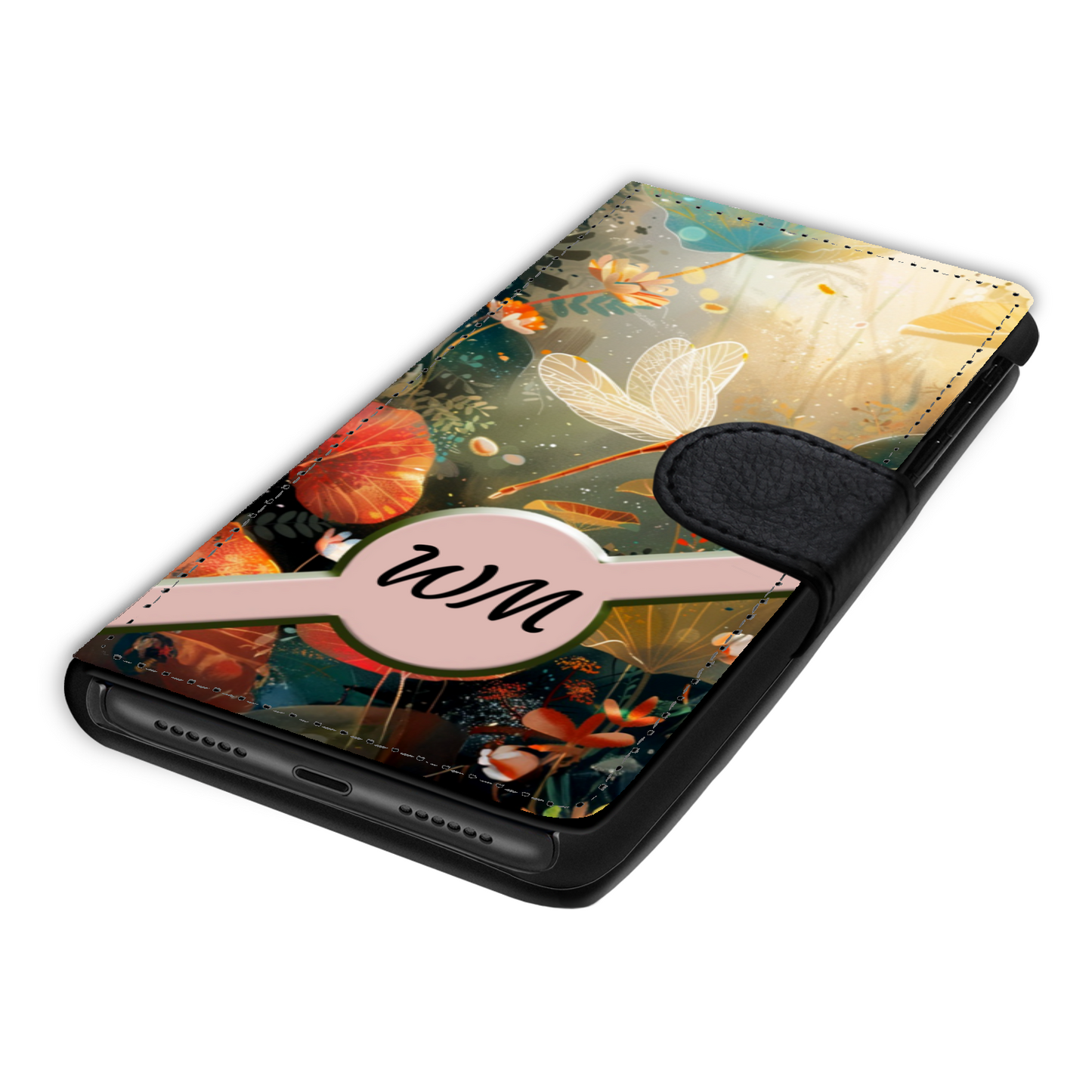 Dragonfly Wallet Phone Case 003