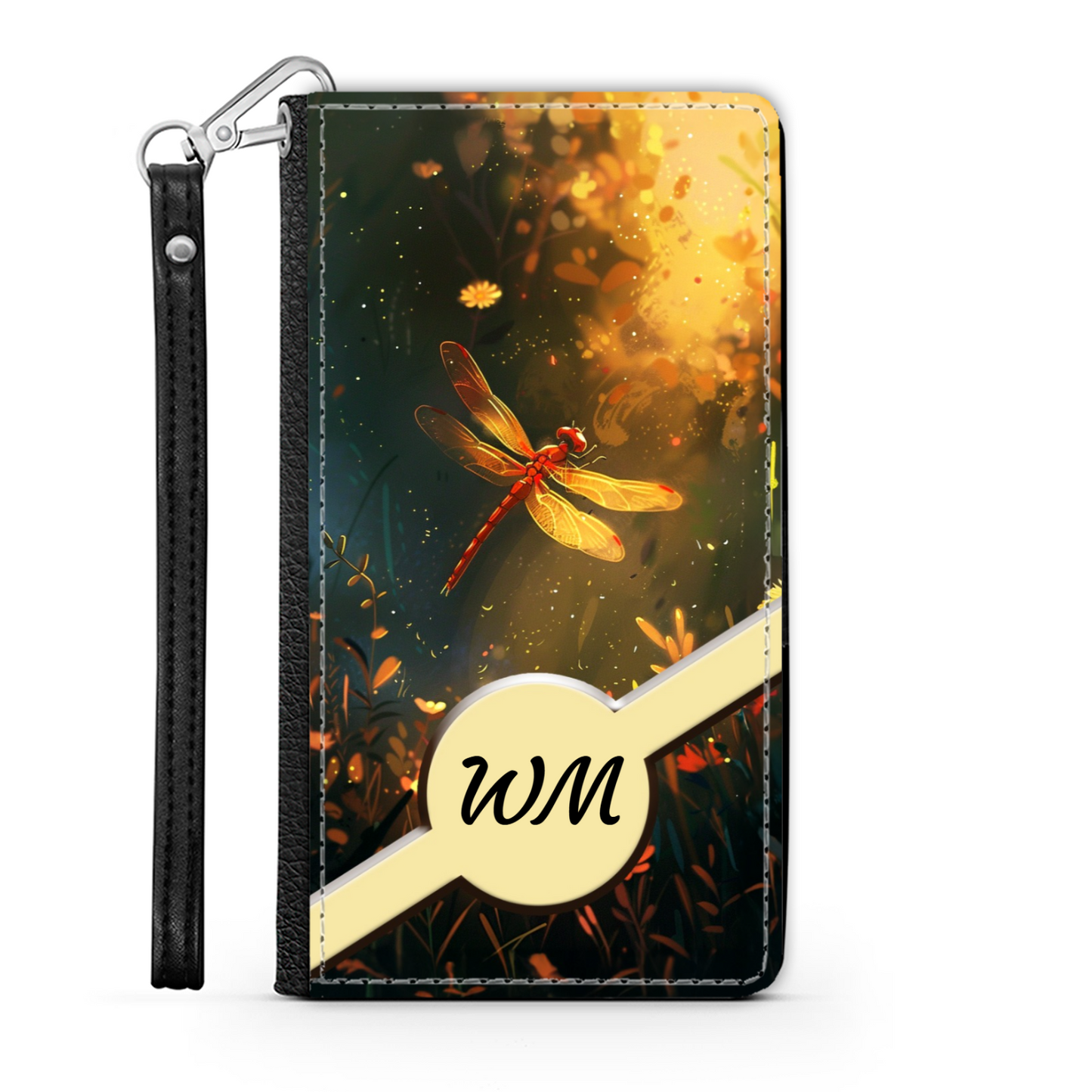 Dragonfly Wallet Phone Case 006