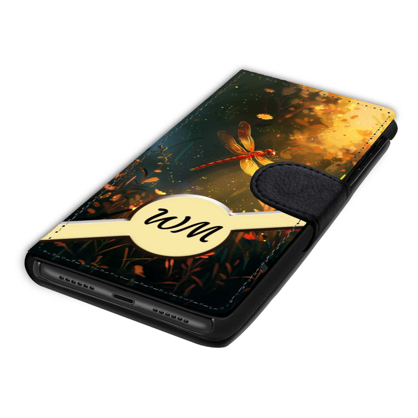 Dragonfly Wallet Phone Case 006