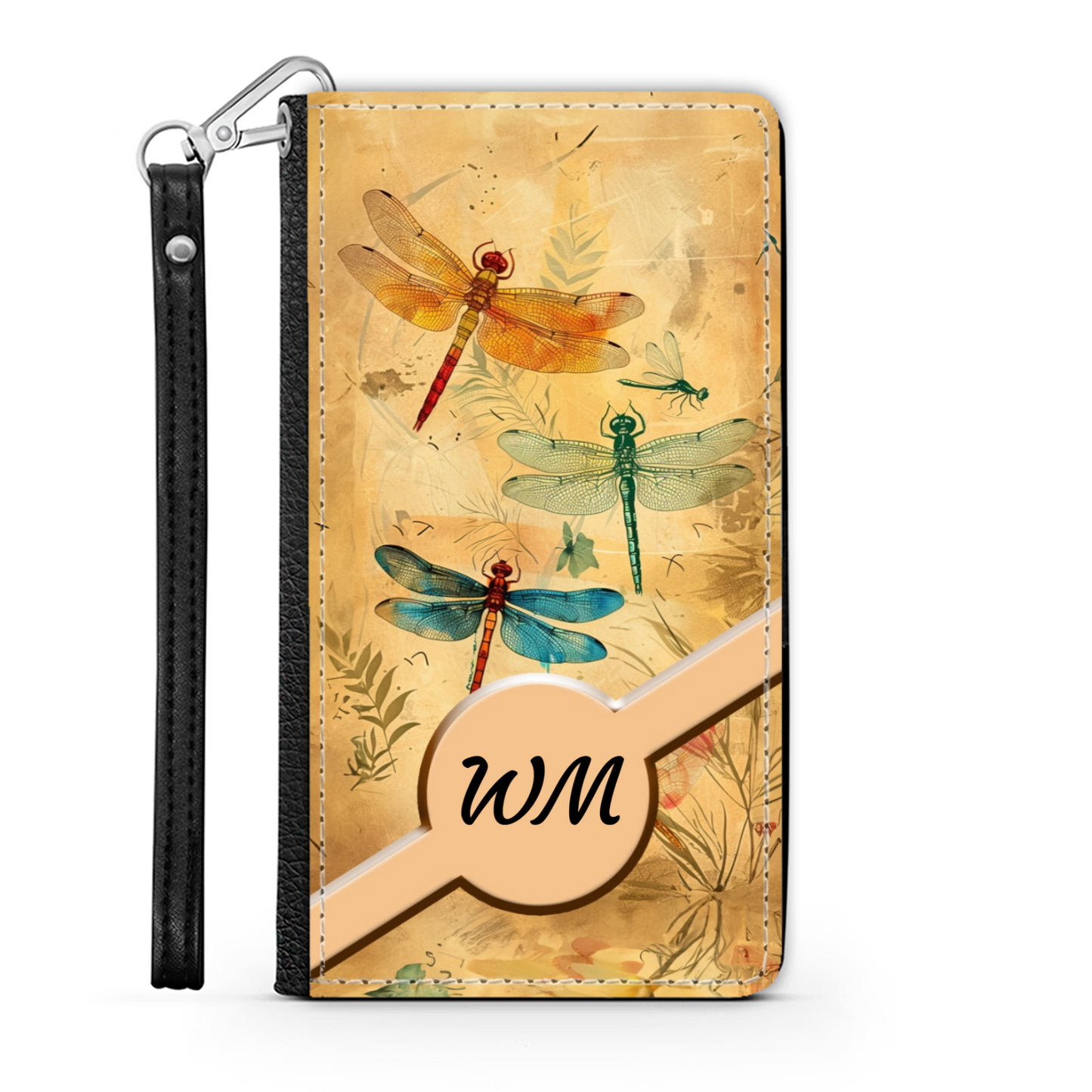 Dragonfly Wallet Phone Case 007