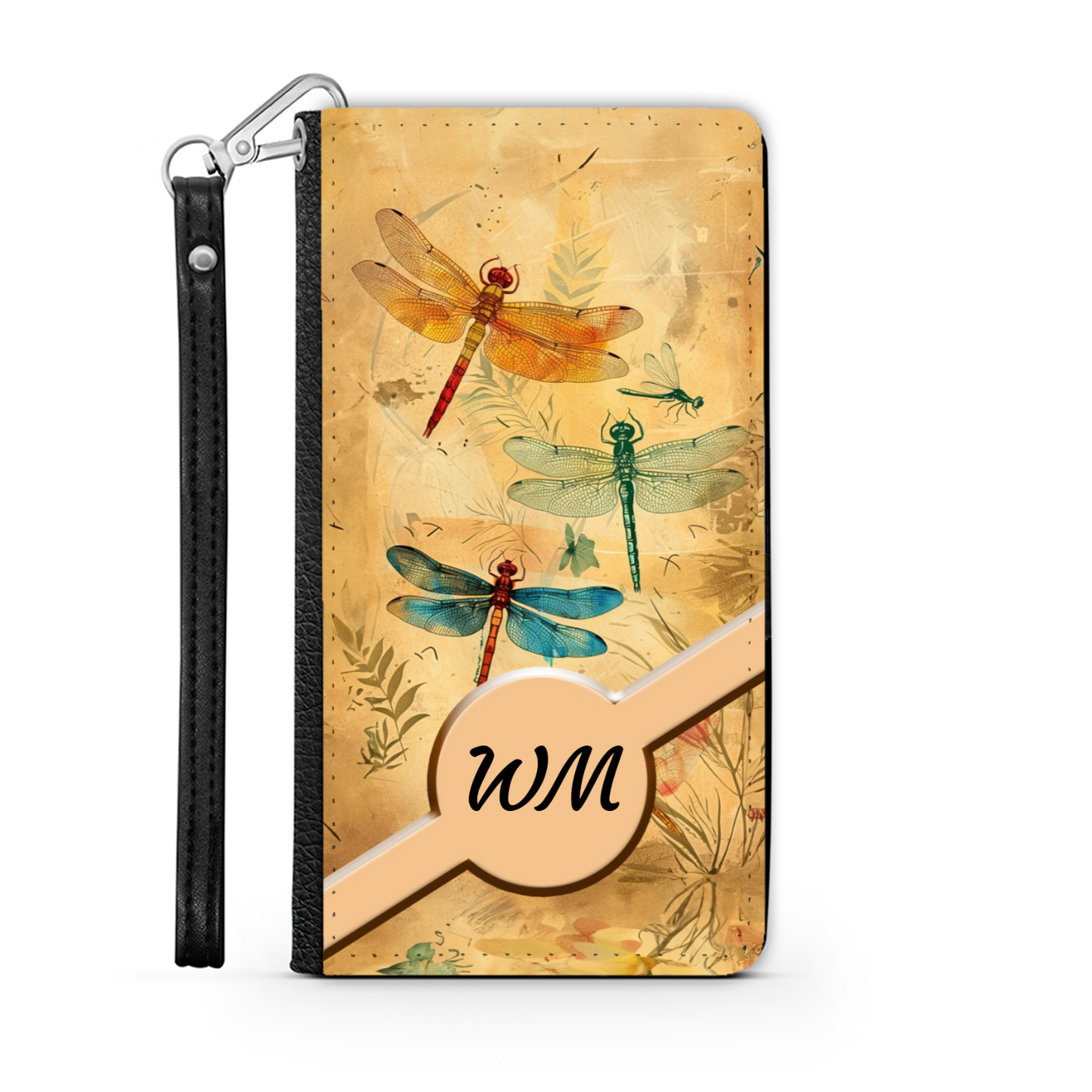 Dragonfly Wallet Phone Case 007