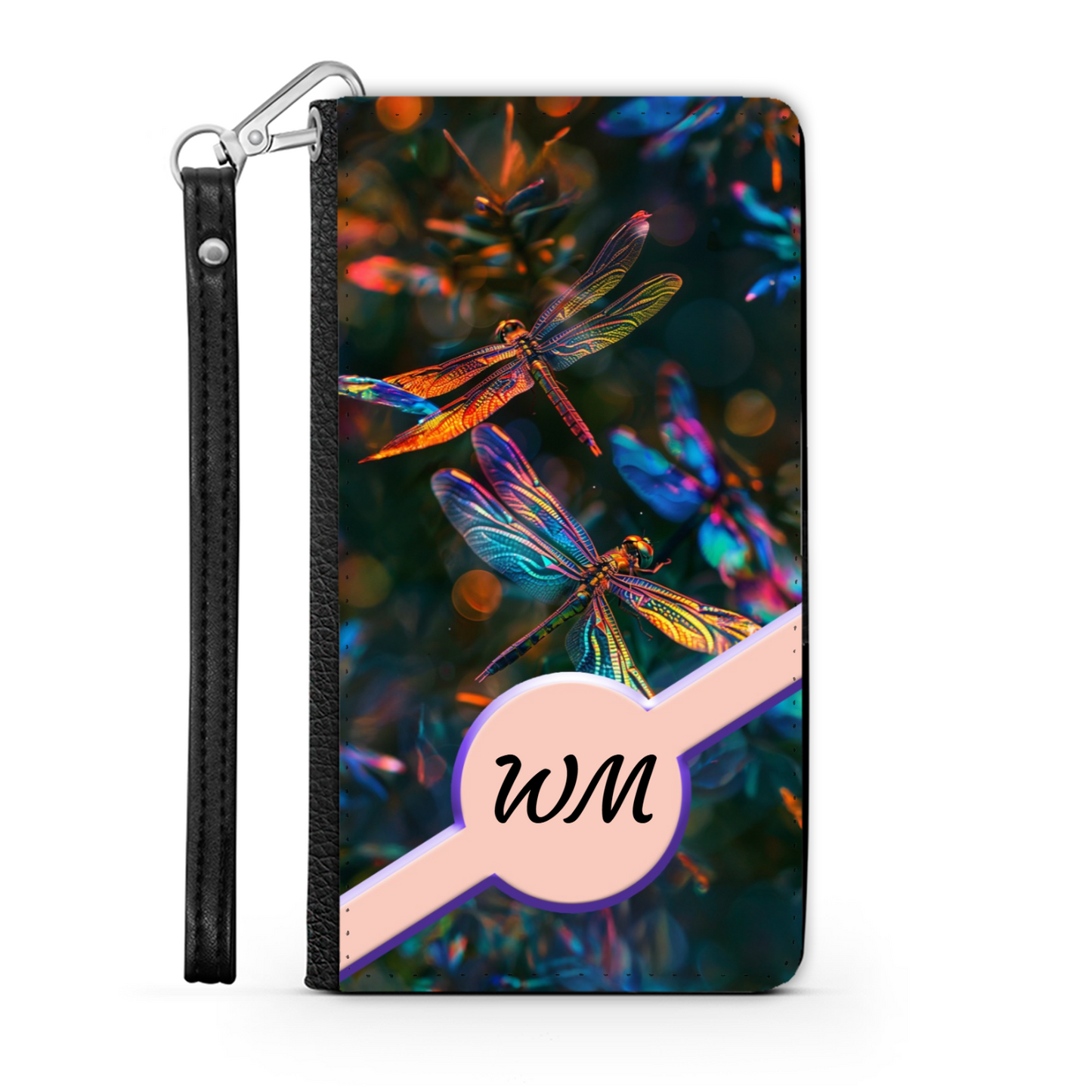 Dragonfly Wallet Phone Case 008