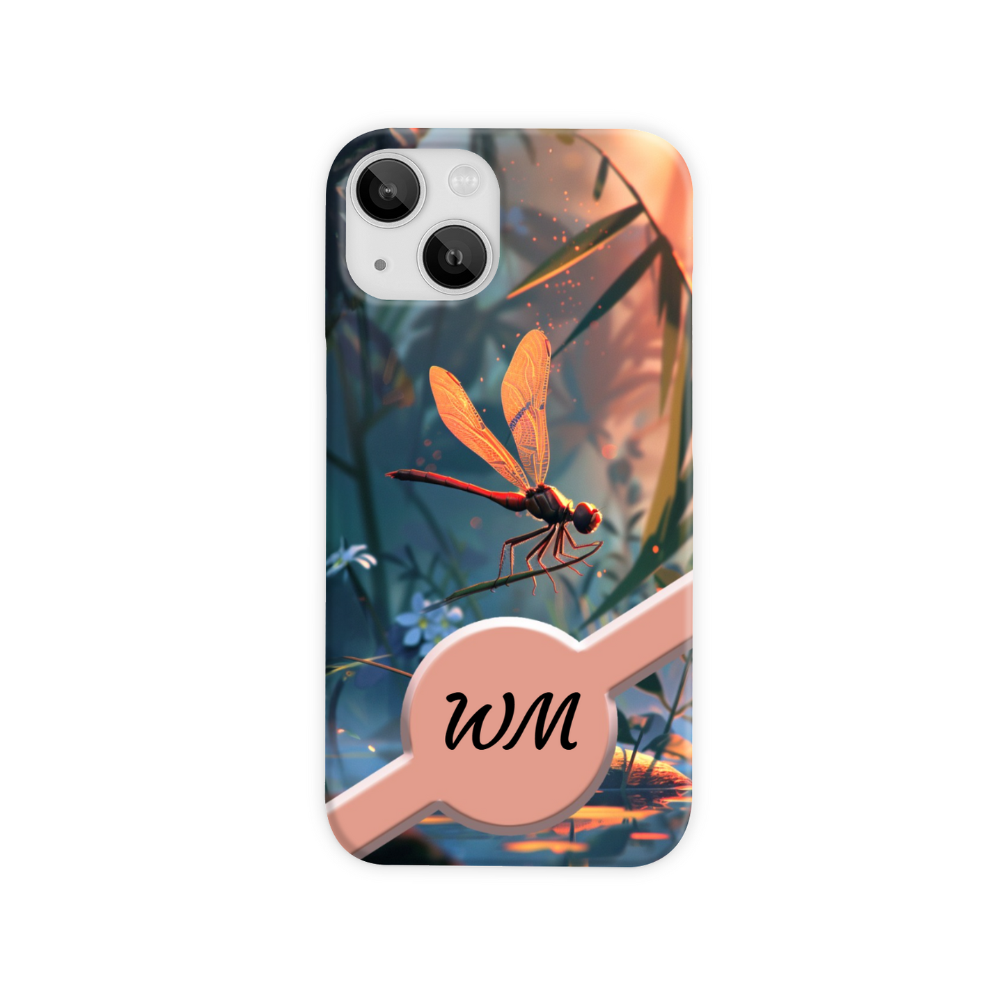 Dragonfly Slim Phone Case 004