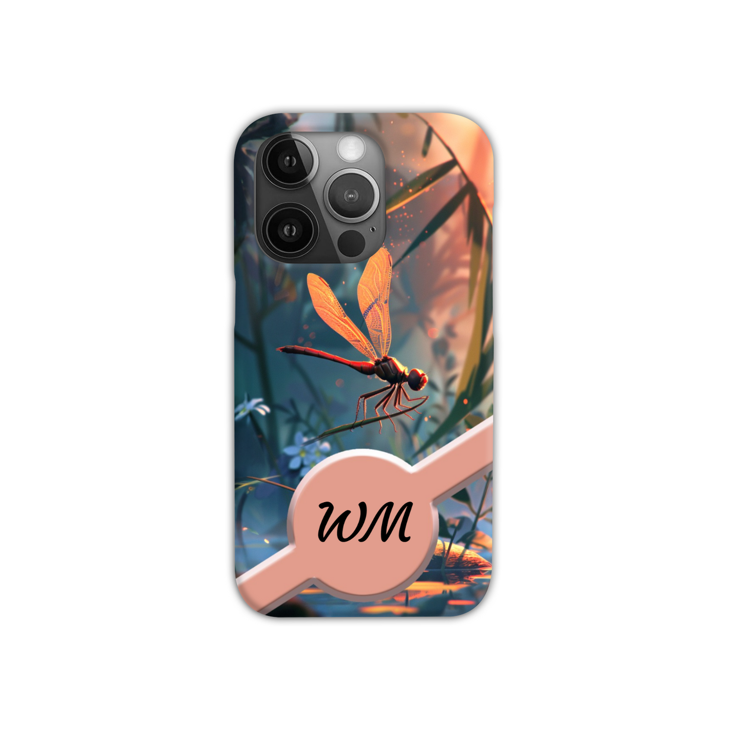 Dragonfly Slim Phone Case 004