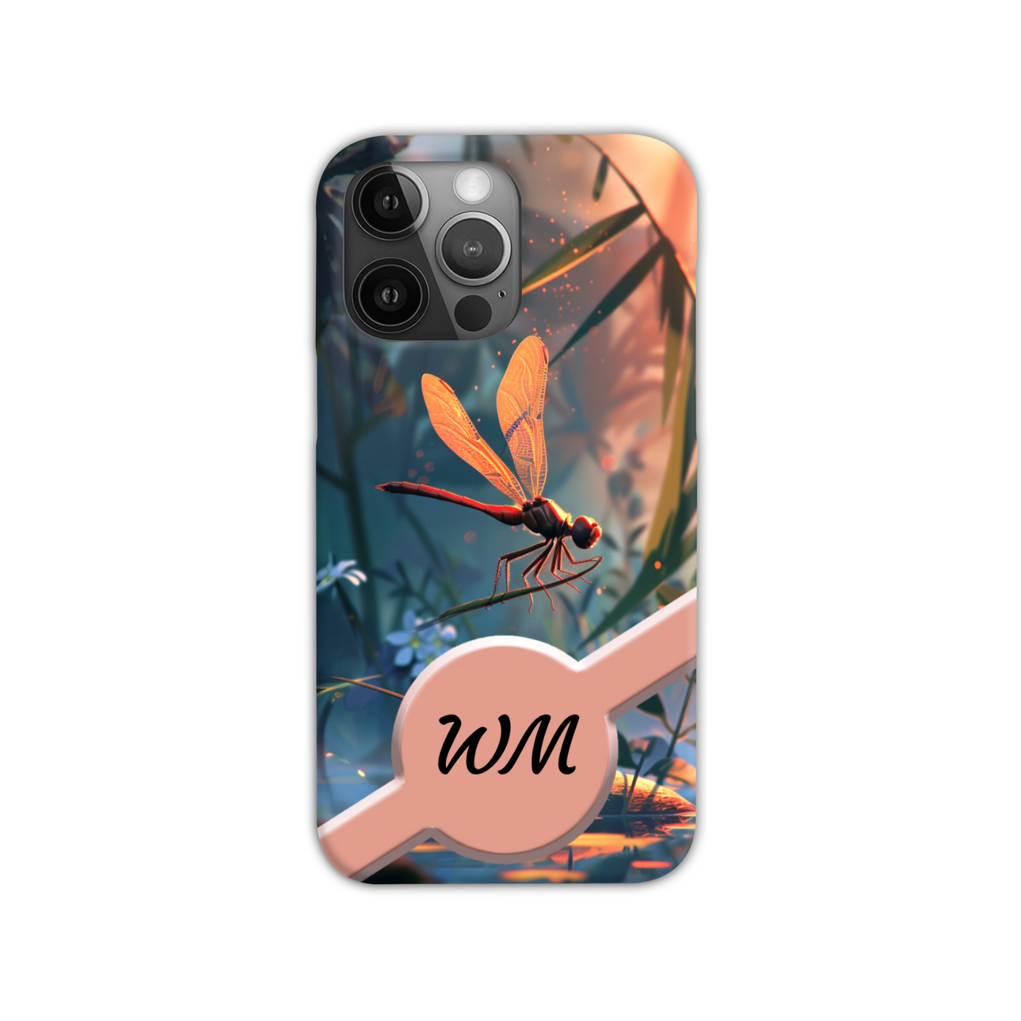 Dragonfly Slim Phone Case 004