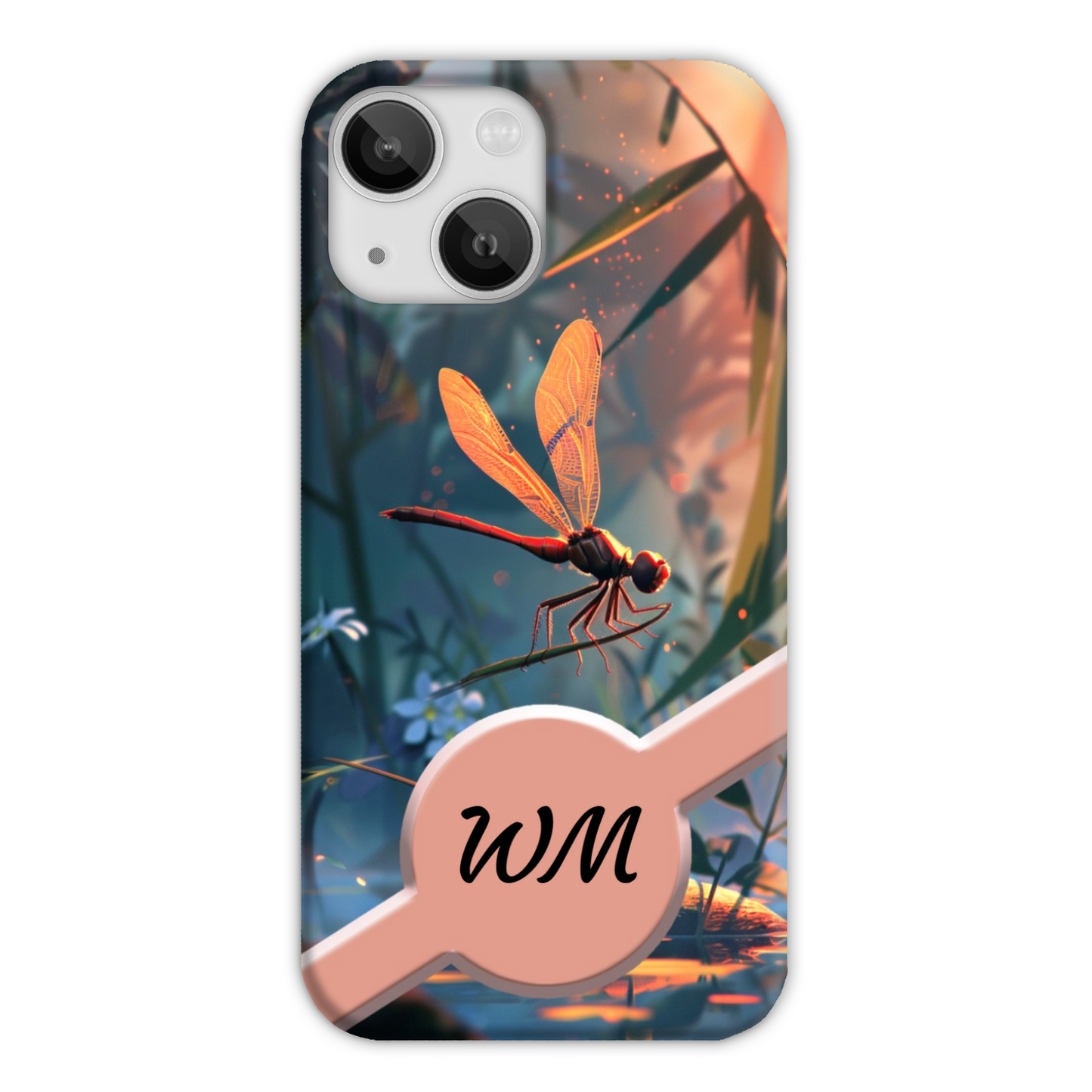 Dragonfly Slim Phone Case 004