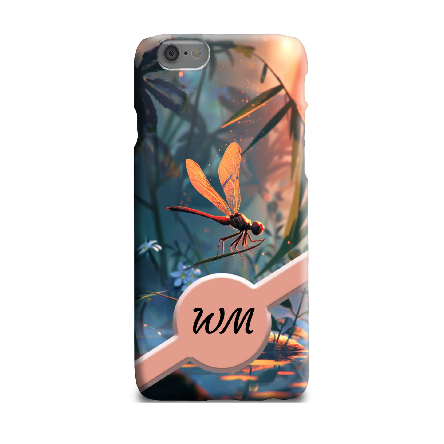 Dragonfly Slim Phone Case 004