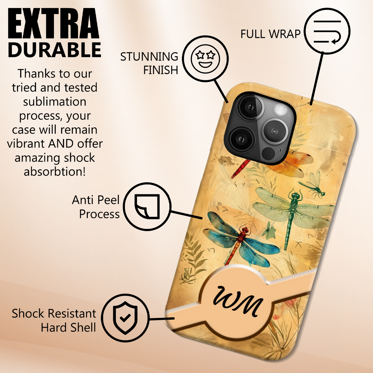 Dragonfly Slim Phone Case 007