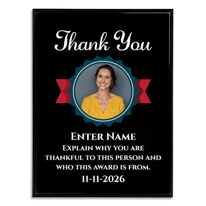 Thank You Luxury Appreciation Award