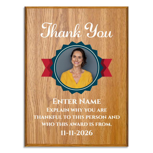 Thank You Luxury Appreciation Award