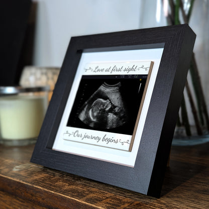 Baby Scan Gift – Love at First Sight Personalized  Framed Ceramic Tile
