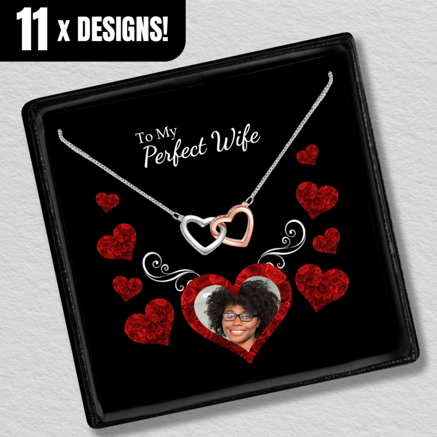 Personalized Jewelry Gift For Wife - 5 Different Jewelry Pieces With Multiple Personalized Designs
