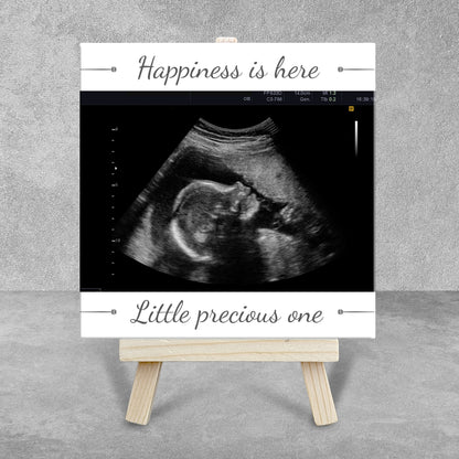 Baby Scan Gift – Little Precious One Personalized Tile with Easel