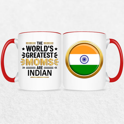 Gifts For Moms - The World's Greatest Moms Are From -2 Tone & White Mugs