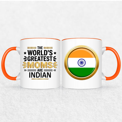 Gifts For Moms - The World's Greatest Moms Are From -2 Tone & White Mugs