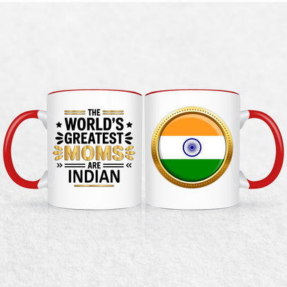 Gifts For Moms - The World's Greatest Moms Are From -2 Tone & White Mugs