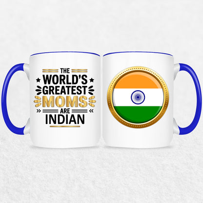 Gifts For Moms - The World's Greatest Moms Are From -2 Tone & White Mugs