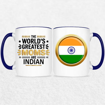 Gifts For Moms - The World's Greatest Moms Are From -2 Tone & White Mugs