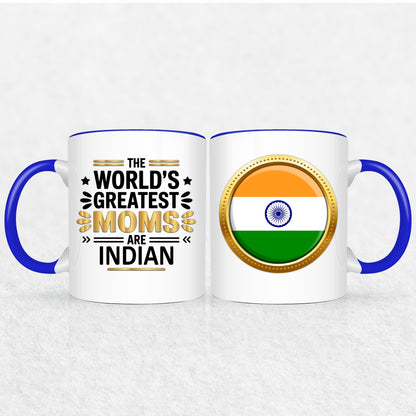 Gifts For Moms - The World's Greatest Moms Are From -2 Tone & White Mugs