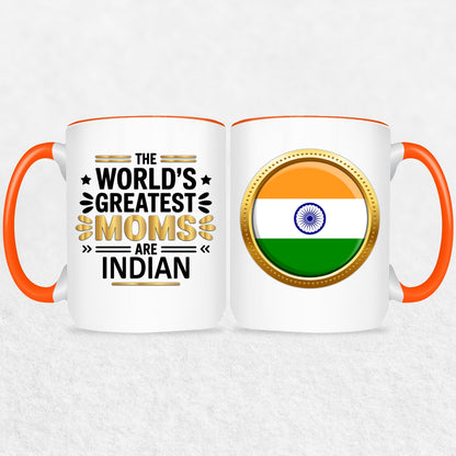 Gifts For Moms - The World's Greatest Moms Are From -2 Tone & White Mugs