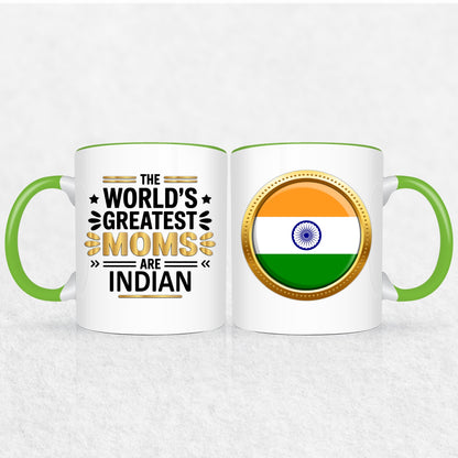Gifts For Moms - The World's Greatest Moms Are From -2 Tone & White Mugs