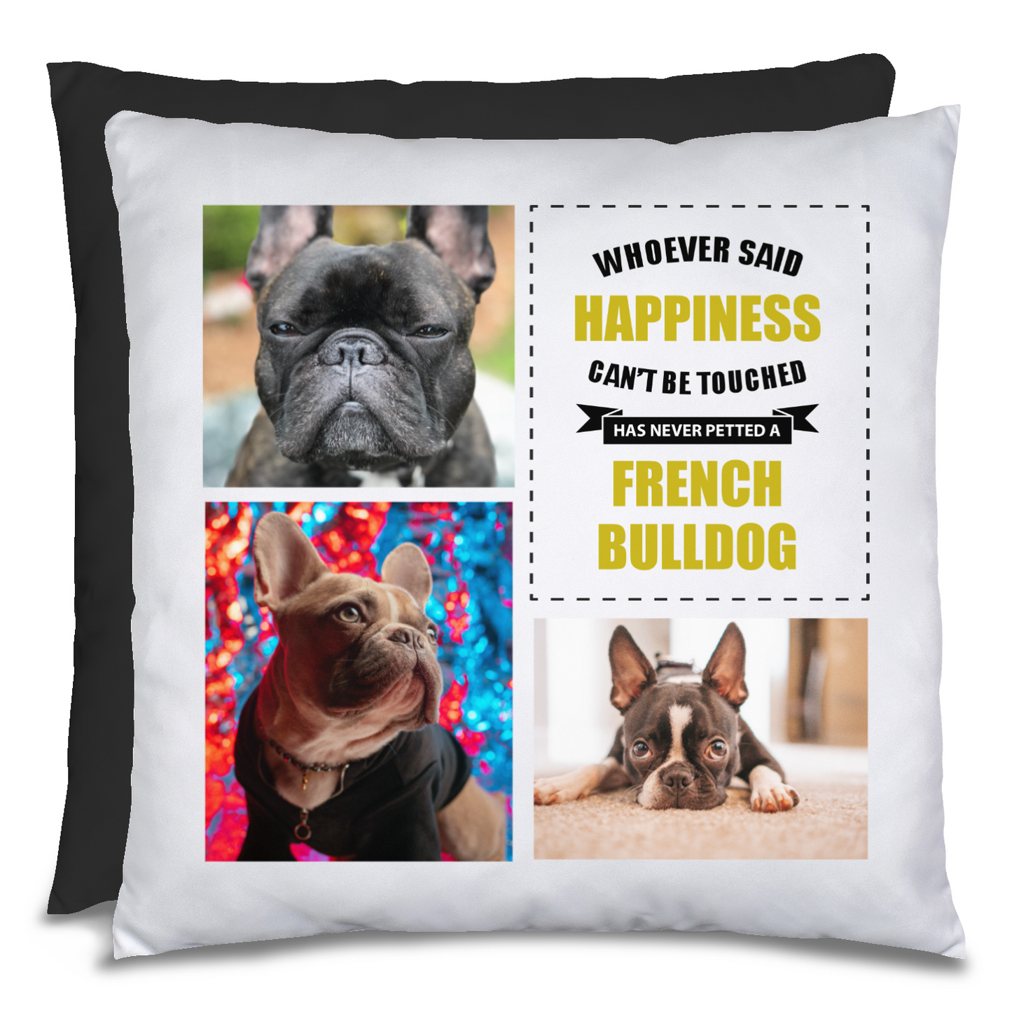 French Bulldog Photo Pillow