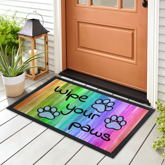 Wipe Your Paws - Indoor Outdoor Doormat