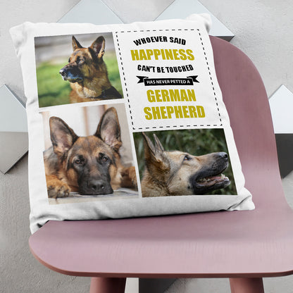 German Shepherd Photo Pillow