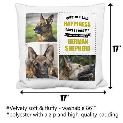 German Shepherd Photo Pillow