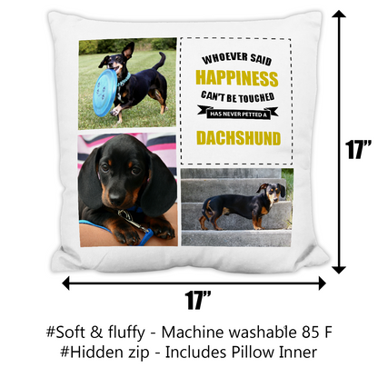 Dachshund Photo Pillow